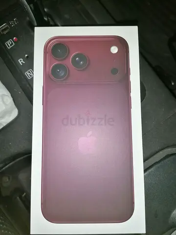 I phone 18 pro max Burgundy middle east version
