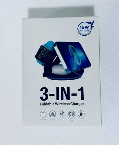 3-in-1 Foldable Wireless Charger