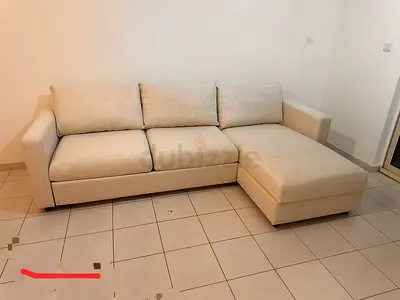 Perfect condition ___IKEA Vimle l'shape Sofa bed