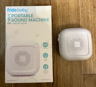 Frida Baby 2-in-1 Portable Sound Machine with Nightlight - White