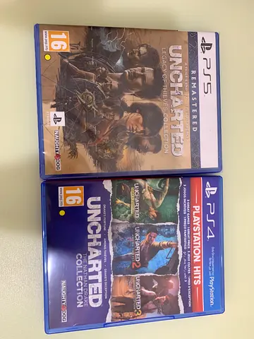 Uncharted games bundle - PS5/PS4 disc