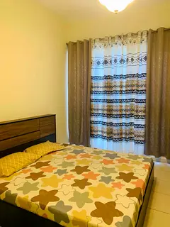 Fully furnished Master bedroom available for single executive/family near Stadium metro station