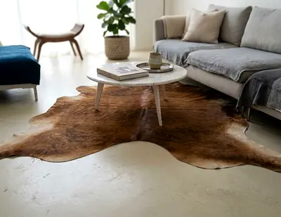 IKEA cowhide rug