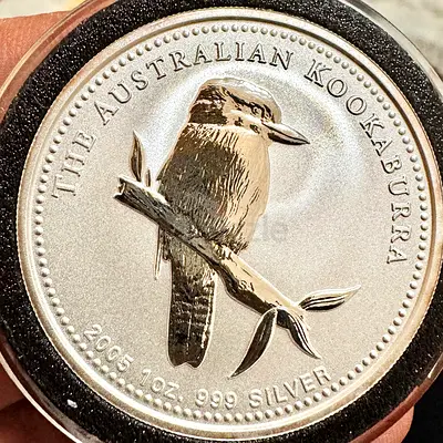 2005 Kookaburra 1 Oz Dollar Australia (old antique coins)