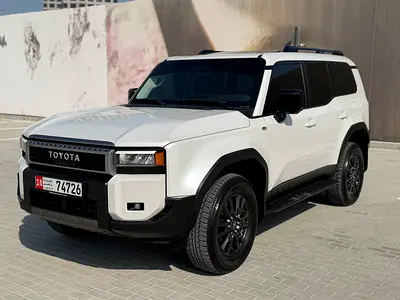 Toyota Prado GXR 2024 GCC Al futaim warranty and service free accident