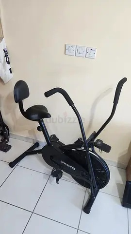 Slightly Used Cardio Air Bike with Fan Resistance - Good Working Condition