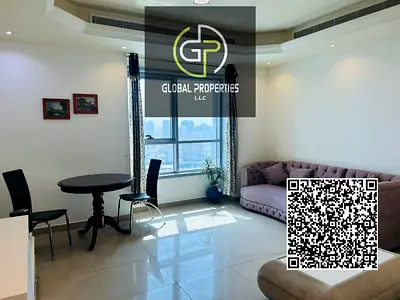 City view 1 Bhk available for sale in corniche tower with furniture