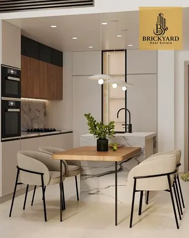 Furnished 1BR | Smart Home | Balcony & Skyline Views | Olivo Park, JVC