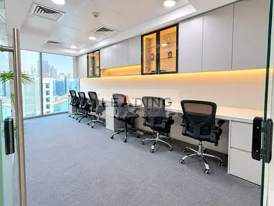 LUXURY OFFICE | BURJ KHALIFA & CANAL VIEW | ALL BILLS INCLUDED