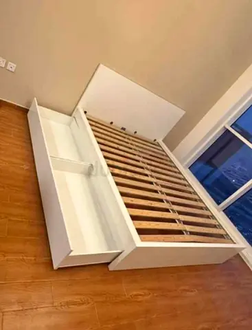 Ikea Queen Size Bed with Mattress Available in Perfect Condition