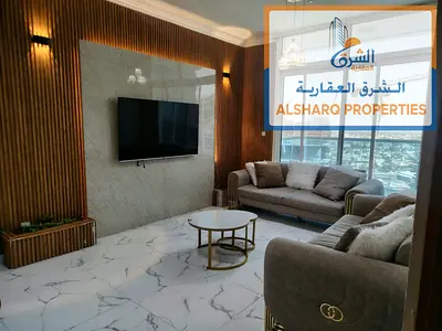 شقة غرفتين وصالة مفروشة للإيجار الشهري – أبراج الواحة، الراشدية 1، عجمان