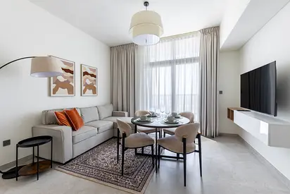 Fully furnished 2BR | Private balcony | City view | Jumeirah Village Triangle