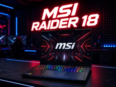 MSI Raider 18 HX i9-14900HX RTX 4090 16GB Gaming Laptop