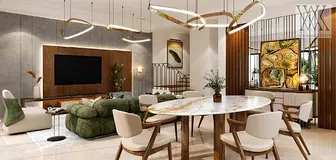 4BR SINGLE-ROW TOWNHOUSE | PRIME LOCATION | DAMAC SUN CITY