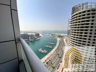 Two-Bedroom Apartment with Living Room for Annual Rent in Al Khan, Sharjah