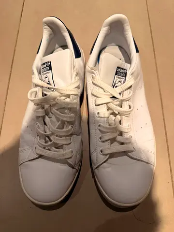 White Adidas Stan Smith sneakers - size 42 EU, gently used