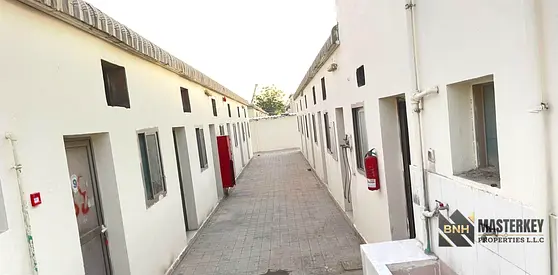 28 ROOMS SEPARATE LABOUR CAMP NEAT AND CLEAN 8 PEOPLE CAPACITY AL SAJAA SHARJAH NOW