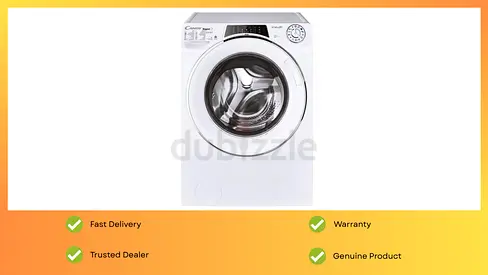 Candy Washing Machine 12.5 Kg Washer 9Kg Dryer Front Load 1400 RPM White 1 Year Warranty