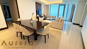 Address Sky View 2BR Fully Furnished | Rooftop Pool | Downtown | Serviced