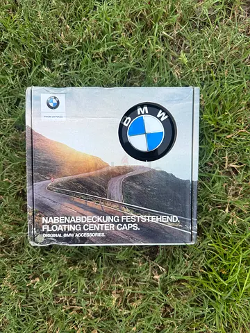 NEW Sealed Genuine BMW Floating Centre Caps – Set of 4 – 36122455269