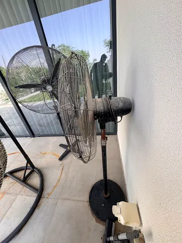 Stand fan industrial heavy duty