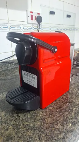 Nespresso-compatible Espresso/Capsule Coffee Machine (Red)