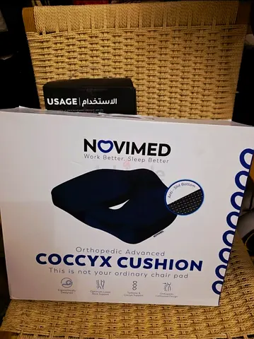 Novimed Orthopedic Coccyx Cushion - New in Box. AED 140 Only... For Both!