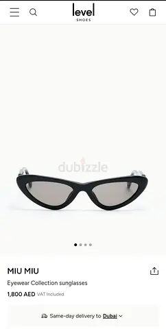 MIU MIU sunglasses unboxed. Great condition