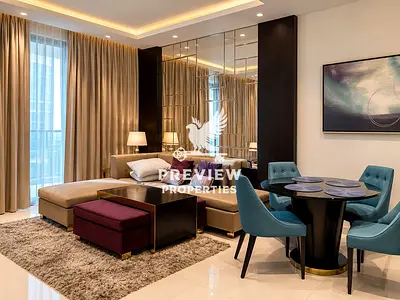 Luxury 1 Bedroom | DAMAC Maison Upper Crest | Downtown Dubai