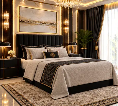 New Queen bed upholstered bed with storage bed and elegant queen size bed set