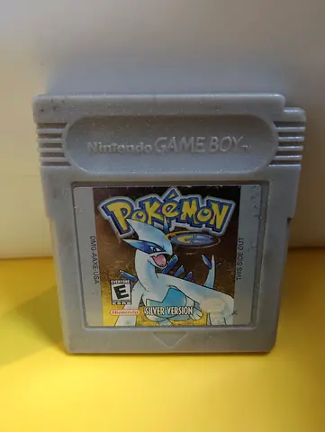 Pokemon Silver (Nintendo Game Boy) - Original Game Cartridge