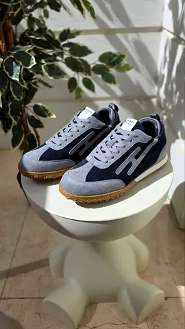 Lightweight Grey & Navy Casual Sneakers, barely worn