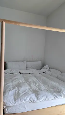 Bed frame + Bedding full set