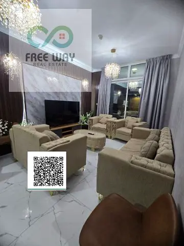 🛏️ Two bedrooms and a living room with very luxurious finishes 📐 Area: 1460 sq ft (136 sq m) 🛋️