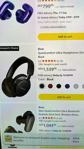 bose quit comfort ultra noice cancelation