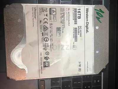 Western Digital Ultrastar 16TB Enterprise SATA HDD - 3.5