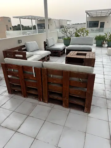 Outdoor Euro pallet