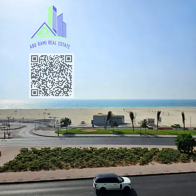 An ultra-luxurious, high-end furnished one-bedroom apartment with a stunning sea view and private parking.