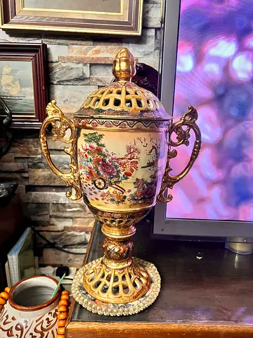 Vintage porcelain vase