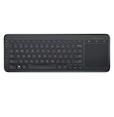 Microsoft Wireless Keyboard with Integrated Touchpad - Slim, Black