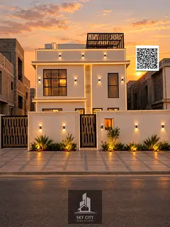 Modern villa with a swimming pool for sale in Al Helio.