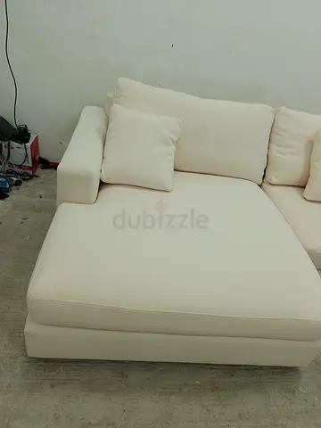 Pottery Barn Beige color lshape sofa