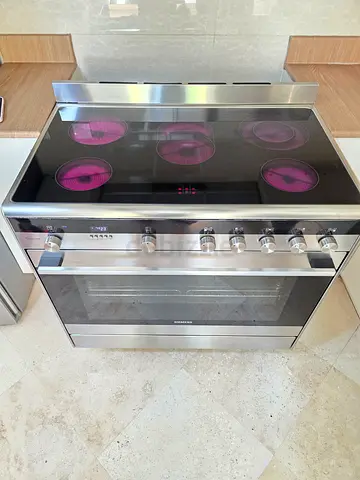 Siemens Electric Cooker, 90 cm, HY738357M