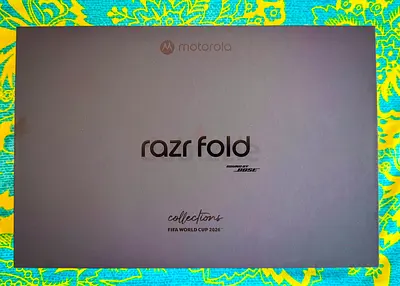 Motorola Razr Fold FIFA World Cup 26™ Edition – 16GB/512GB – Brand New Sealed