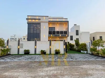 **An Exceptional Deal in Al Amerah – Ajman | A Luxury Villa with a Private Pool and Full Amenities!