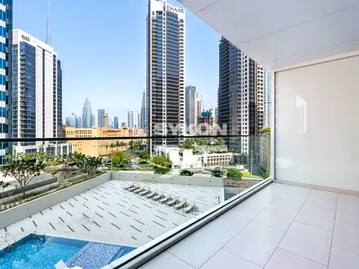 Studio | Burj Views | Vacant | Spacious Balcony