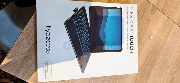 Typecase Flexbook Touch keyboard case for tablet - NEW