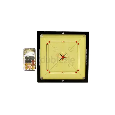 Carrom Board 30x30 with Carrom Men & Striker - Brand New