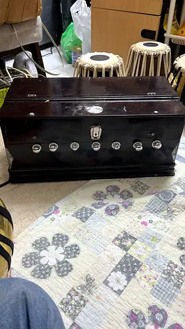 Used Indian Harmonium in Good Working Condition