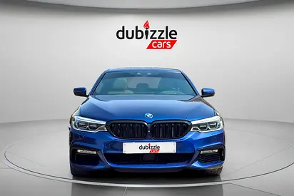 AED 1483/month | 2018 BMW 5-Series 540i | GCC Specs | Ref#534055